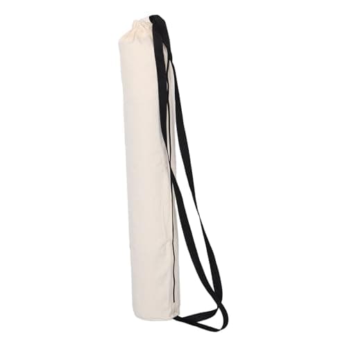 NAMOARLY Portable Yoga Mat Bag with Large Capacity Storage and Two Extra Mat Holder Straps, Lightweight Cloth Material with Drawstring Closure, for Studio and Daily Use