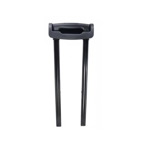 Ronyme Luggage Handle Telescopic Pull Rod Replacement Trolley Assembly Suitcase Accessory Adjustable Repair Kit DIY Installation Suitable for Frequent Travel Home Repair Use, 22 Inch, G020 Black
