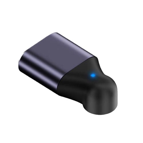 Snapped on Charging Adapter for Intelligent, Purple