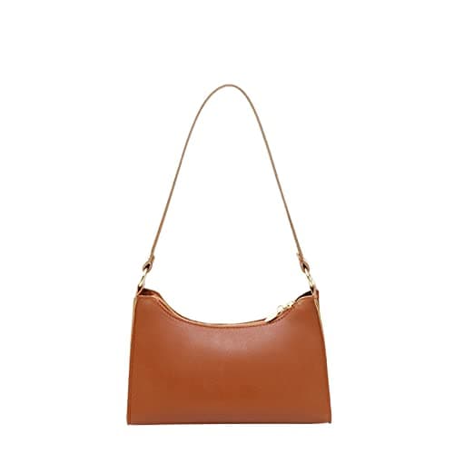 VaiKanhai Tactical Dog Harness with Pockets Women Faux Leather Plain Armpit Bag Mobile Phone Bag Shoulder Bag Bags Perfume, brown, One Size
