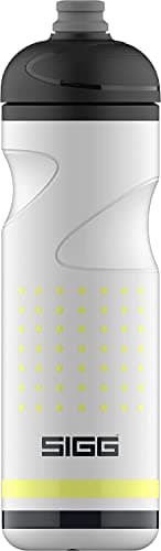Sigg - Soft Bike Water Bottle - Pulsar White - Squeezable - Dishwasher Safe - Lightweight - Leakproof - BPA Free - 0.75 L