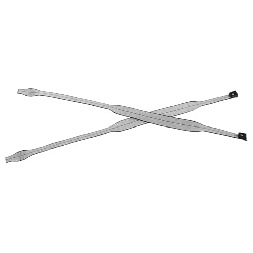 2pcs Trekking Pole Wrist Straps Replacement Nylon White Universal Fit