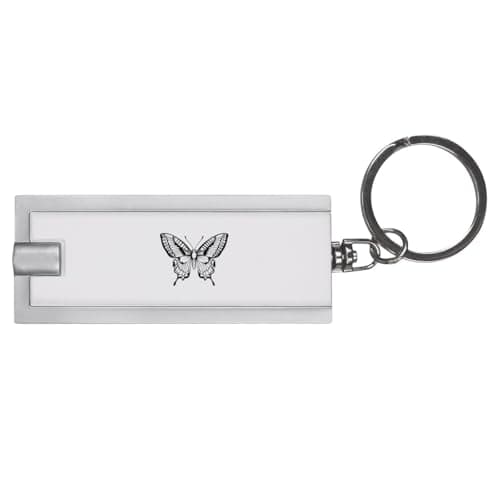 Azeeda 'Open Winged Butterfly' LED Keyring Torch (KT00039921)