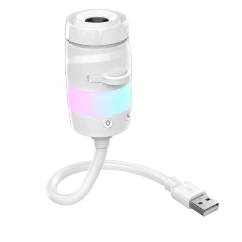 ZCMLED Galaxy Projector Night Light, 2 in1 USB Portable Star Projector