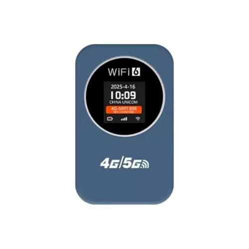 Xuzxinze Travel-ready 3000mAh hotspot, 8-user sharing, 300 Mbps portable
