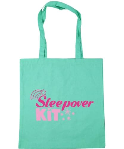 Hippowarehouse Sleepover kit Tote Shopping Gym Beach Bag 42cm x38cm, 10 litres