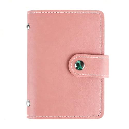 teashow PU Leather Credit Card Holder Wallet Travel Business Card Case