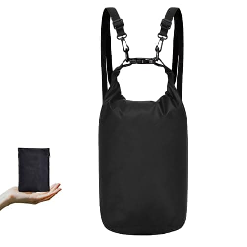 20L Waterproof Dry Bag, River Tracing Swimming Dry Sack with Roll Top Closure, Floating Bucket Bag for Kayaking Outdoor Camping Beach Hiking
