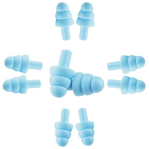 VATI Ear Plugs for Sleep,5PCS Silicone Noise Cancelling Earplugs for Travel