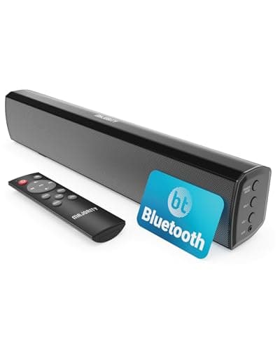 MAJORITY Bowfell Bluetooth Sound Bar for TV, 50W 2.0 Stereo Soundbar