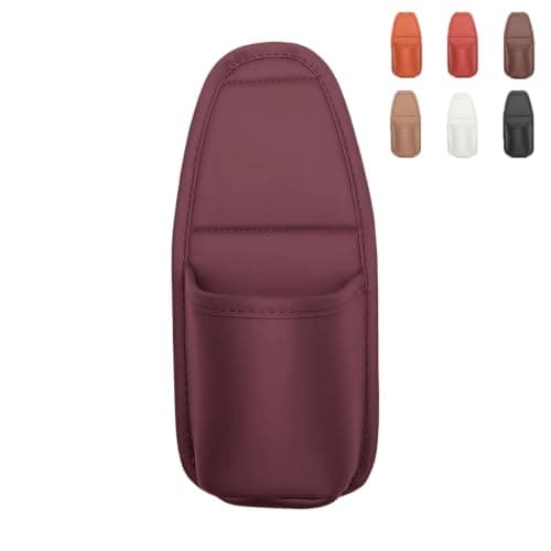 Car Door Cups Holder Window Hanging Organizer,Car Door Storage Pocket,Red