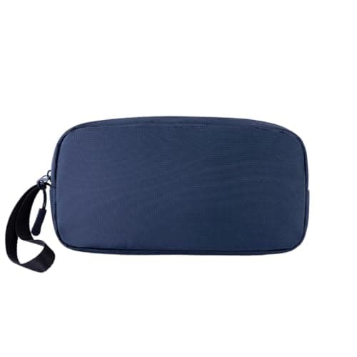 Camera Case,Protective Soft Travel Case,Travel Camera Bag Vacation Hiking Camping | For Cable Chargers Accessories Daily Commute Travel Business Holidays, Blue, Patrz opis, Unisex