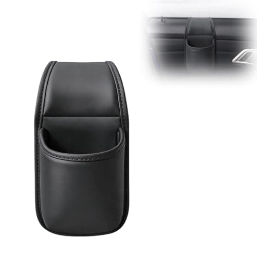 QRZMEDU Road Trip Car Door Organizer Pocket, Black