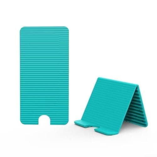 Portable Silicone Mobile Holder Compact Pocket Size(Green)