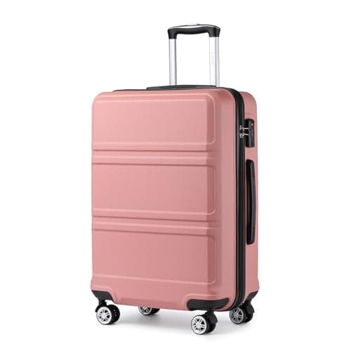 Kono Large Suitcase Lightweight ABS+PC Hard Shell 28 inch Checked Luggage