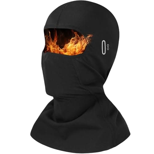 Winter Balaclava for Men & Women, Windproof Ski Mask with Eyeglasses Holes