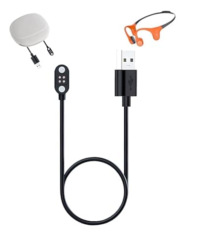 Charger Cable for mojawa aerra,toergy Fast Charging USB Cable with Magnetic Attachment,Durable Lightweight Design,Portable Silicone Travel Storage Bag Included