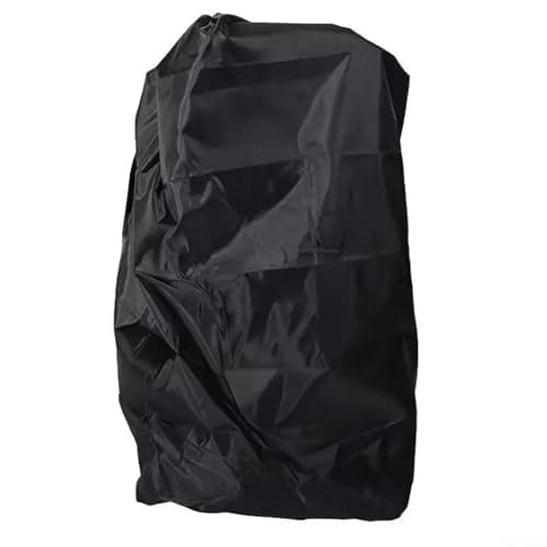 Crabop Extra Large Stroller Bag for Double Pushchairs - Waterproof Gate Check Travel Backpack with Padded Straps & ID Window - Heavy Duty Nylon Pram Cover for Airplane