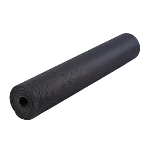 Yoga Mat – Multi-Purpose Extra Thick Foam Exercise Mats Workout & Therapy – Home & Gym Equipment Accessory (Black)