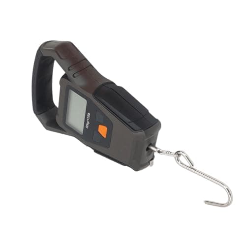 110lb / 50kg Hanging Scale Digital Luggage Scale for Travel, Brown