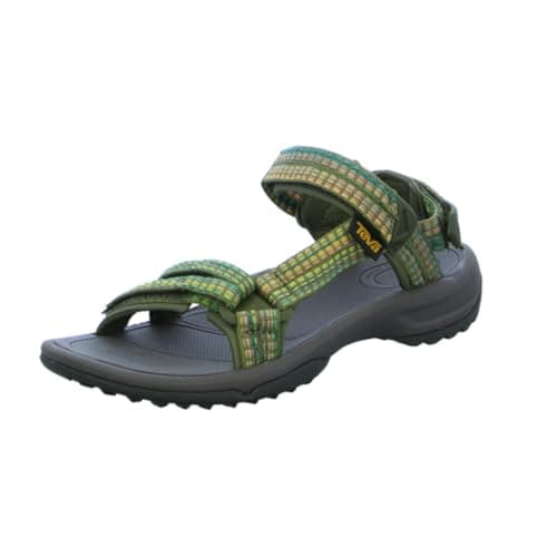 Teva Terra Fi Lite, Women's Open Toe Sandals, Green (Burnt Olive Btol), 8 UK (41 EU)