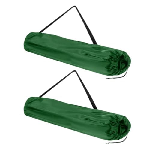 Folding Chair Storage Bag Portable Storage Bag with Drawstring, Green