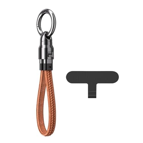 KACCDE Phone Strap and 240W USB C Charging Cable for Travel, Yellow