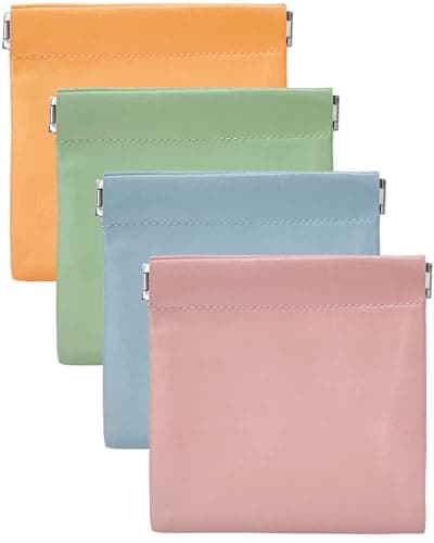 Sousac Mini Pocket Makeup Bag for Handbags, Small Pouch for Headphones