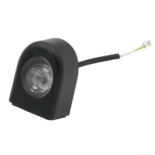 Electric Scooter Front Headlight LED for Xiaomi for m365 1S Pro, High Brightness Replacement Lamp with Long Range, Sturdy ABS Design for Safe Night Travel, Black
