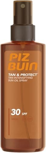Piz Buin Tan and Protect Tan Accelerating Oil Spray SPF 30 High, 150 ml (Pack of 1)