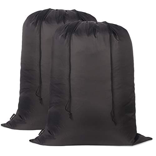 Asonen Large Laundry Bags 2 Pack 27" X 36", Two-way drawstring Tear-proof Portable Large Capacity Laundry Bags travel storage bags for Students, Apartments, Travel, Vacations, College