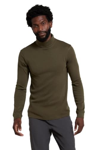 Mountain Warehouse Meribel Mens Thermal Baselayer Top Khaki XL