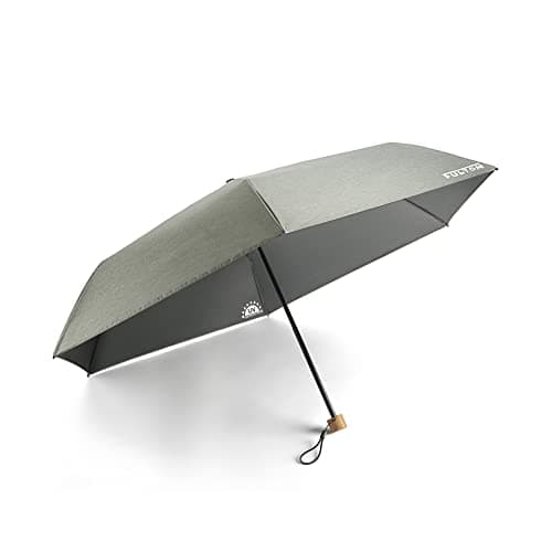 Fulton Parasoleil Umbrella, Charcoal Chambray UPF50+