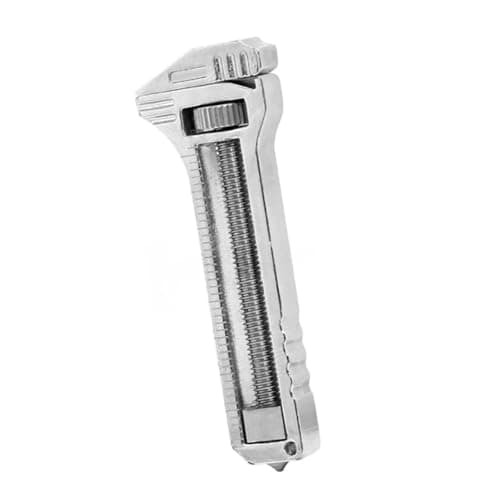 Qcwwy Multitools H Icrafts Tool Wrench with Adjustable Wrench and Measuring Tape for Camping Hiking Travel and Everyday Carry Compact Multifunctional Tool Portable Multi Crafts