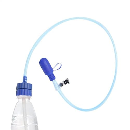 Water Bottle Drink Tube Hose - Food-Grade Hydration System, Cycling and Outdoor Sports, TPU Straw and Silicone Nozzle | Replaceable Hydration Tube, for Bottles with 28mm/30mm Diameter, 1M Long