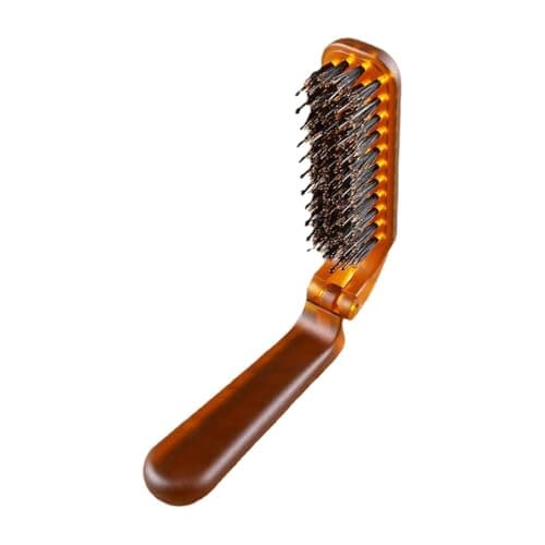 KTUXZCI Folding Brush Travel Folding Hair Tool Collapsible For Quick Maintenance Anywhere Anytime Easy To Store Hair Brush Portable Compact Pocket Size
