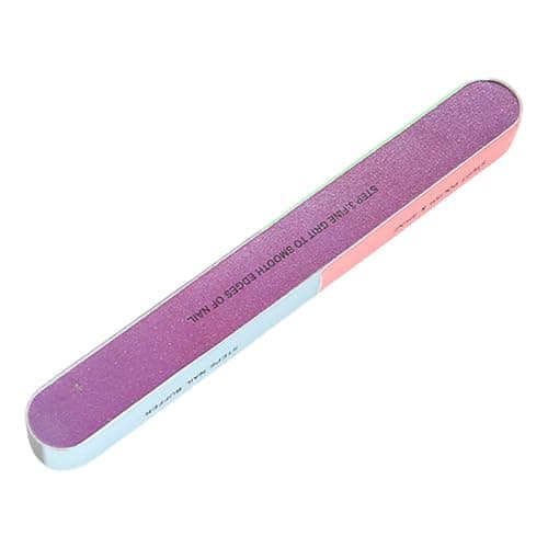 Uitseld Nail Buffer | 7-Sided Professional Fingernail Files - Manicure Tools for Salon Spa Home Travel Kids Seniors Health Bridal Wedding Family Friends