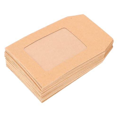 25Pcs Kraft Paper Envelopes, Blank File Folders for Documents, Mailers