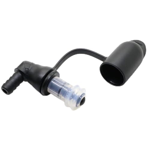 RALSPEC Replacement Bite Valve with Cover Silicone Hydration Pack Backpack Bladder Rubber Mouthpiece Valve Fits Camelbak Platypus