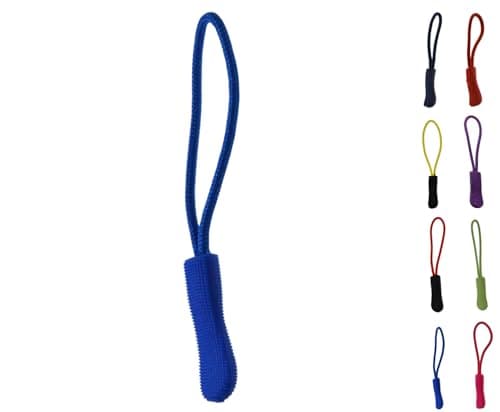 ROKEL Zipper Pulls, Zip Puller Replacement – 10 Pack Royal Blue, Durable Zip Tags Cord Pulls for Backpacks, Luggage, Jackets, Suitcases & Bags – Easy Fix Zip Repair Extension (Royal Blue, 10 Pack)