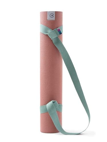Yogamatters Organic Cotton Yoga Mat Strap Carrier and Yoga Exercise Belt in One (Mineral)