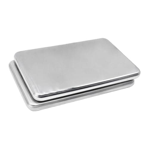 Slim Stainless Steel Ice Packs 2 Pack, Freezer Blocks for Cooler Box, Picnic Basket, Insulated Bag, Perfect for Camping, BBQ, Beach, Fishing, Road Trip, Easy to Clean Keeps Lunch Cold for Hours