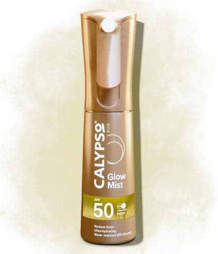 Calypso Glow Mist SPF50|Protective Sun Spray, Water Resistant,UVA&UVB,100ml