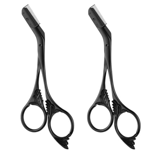 sifshaper brow Trimmer, 2 Pack Manual Stainless Steel Precision Tool
