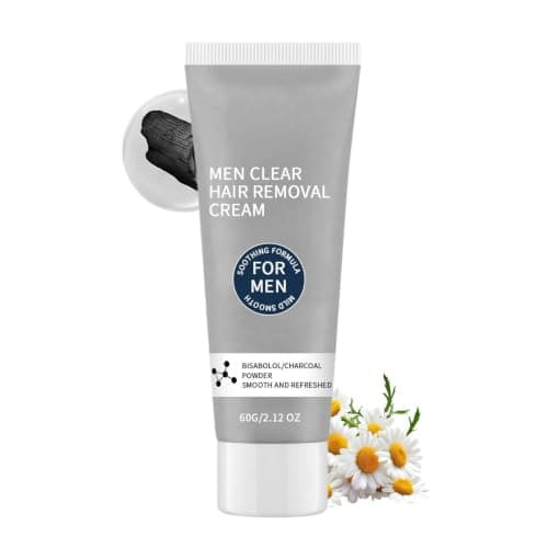 Hair Removal Cream for Men Gentle Fast-Acting Soothing