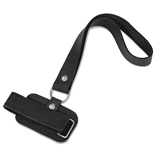Asterom Genuine Leather Walking Stick Strap, Wrist Strap for Walking Sticks