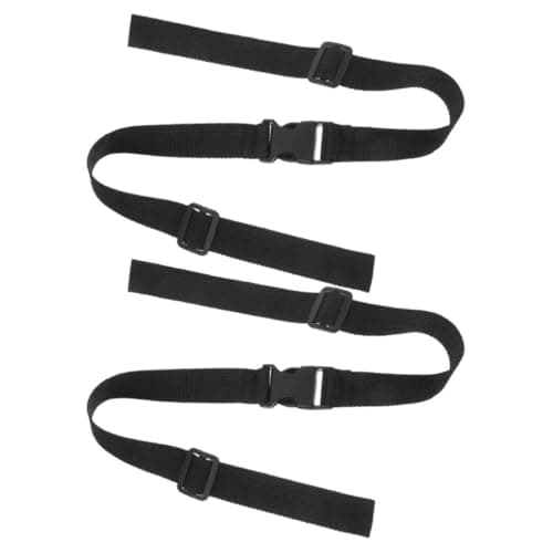 HAKIDZEL 2pcs Adjustable Plastic Quick-release Chest Straps with Slide Buckle for Backpack Hip Belt Replacement, Heavy Duty Fixing Clips Suitable for Outdoor Travel and Hiking