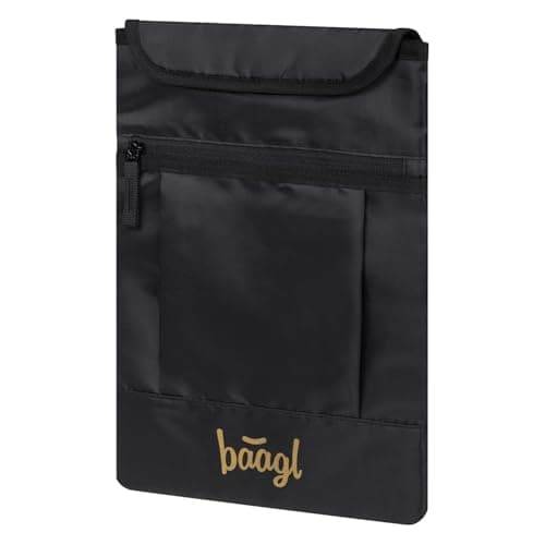 BAAGL 15 Inch Laptop Sleeve, Padded Water-Resistant Case (Gold)