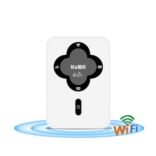 KuWFi Portable 4G LTE Mobile Hotspot, Dual Band 150Mbps Pocket WiFi Router