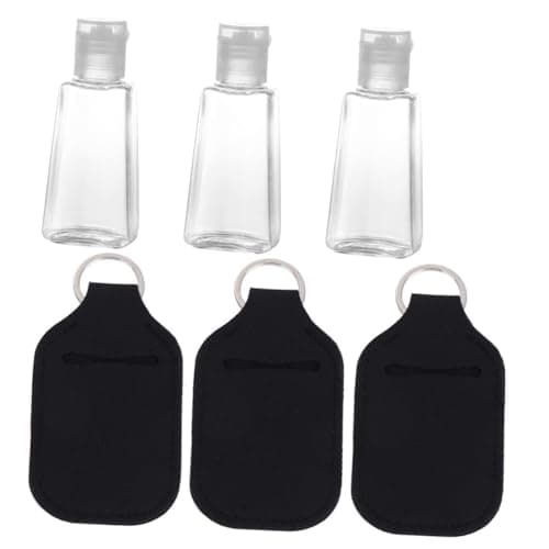 LRXIYODE 6pcs 30ml Refillable Perfume Spray Bottles with Portable Neoprene Protective Bottle Covers, Lightweight and Sturdy Travel Kit for Perfume Storage and On-the-go Use